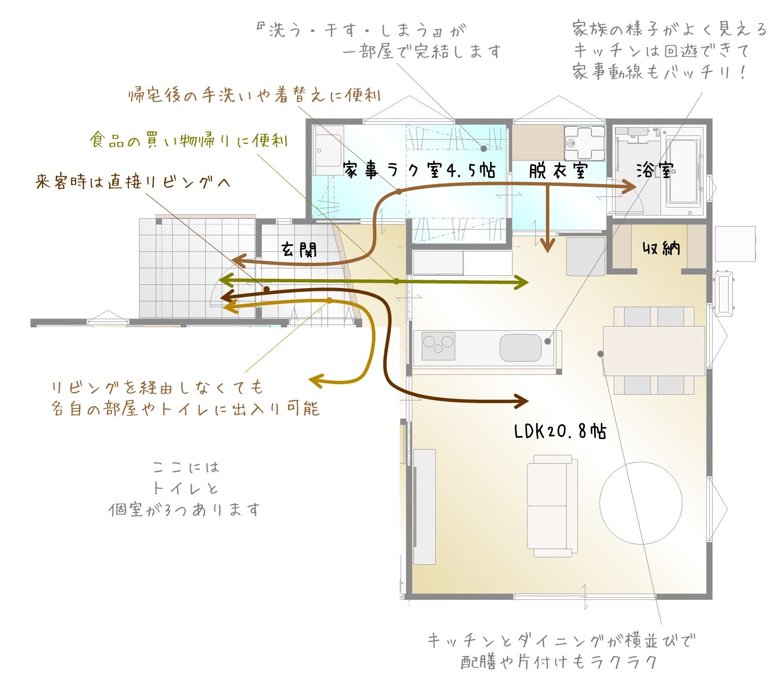 春日工務店　丹波市　丹波篠山市　平屋の見学会